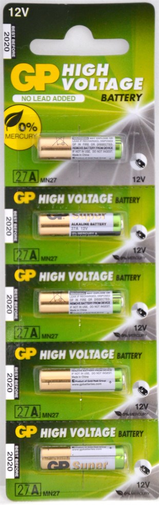 GP 27/ A 12 V PİL